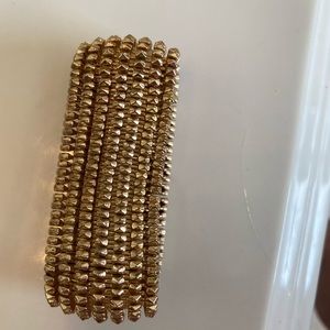 Beautiful gold cuff bracelet